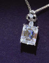 5 Carat Moissanite 925 Sterling Silver Necklace