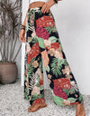 Printed Wide Leg Pants