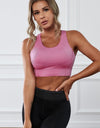 Cutout Racerback Sports Bra