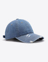 Distressed Adjustable Baseball Cap