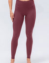 Wide Waistband Slim Fit Active Leggings