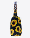 Printed PU Leather Sling Bag