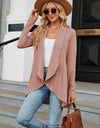 Open Front Long Sleeve Cardigan