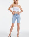 BAYEAS Mid Rise Stretch Denim Shorts