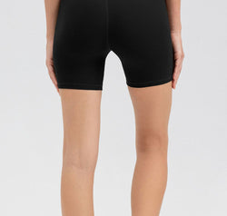 Wide Waistband Slim Fit Sports Shorts