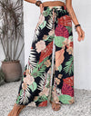 Printed Wide Leg Pants