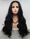 13*3" Lace Front Wigs Synthetic Long Wavy 24" 130% Density