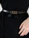 Alloy Buckle PU Belt