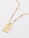 Stainless Steel 18K Gold-Plated Necklace