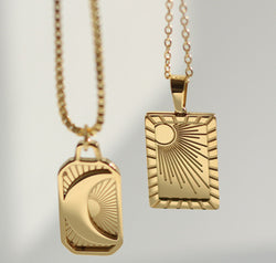 Stainless Steel 18K Gold-Plated Necklace