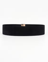 Alloy Buckle Elastic Belt