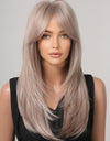 13*1" Full-Machine Wigs Synthetic Long Straight 22"