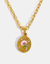 Stainless Steel 18K Gold-Plated Necklace