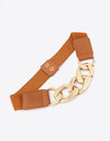 Chain Detail Elastic Belt