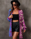 Leopard Button Down Longline Cardigan