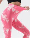 Tie-Dye High Waist Active Leggings