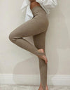 Ribbed Mid Waist Leggings