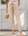 Tied High Waist Pants