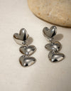 Stainless Steel Heart Earrings