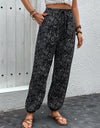 Printed High Waist Pants