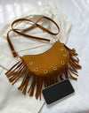 Fringe Detail Crossbody Bag