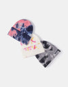 Tie-Dye Cuffed Rib-Knit Beanie Hat