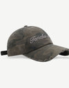 Letter Graphic Camouflage Cotton Hat