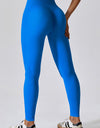 Wide Waistband Slim Fit Long Sports Leggings