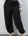 Plus Size Drawstring Jogger Pants