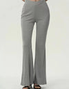 High Waist Flare Leg Pants