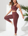 Ribbed Tank and Active Leggings Set