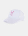 Zenana Ribbon Bow Embroidery Trucker Hat