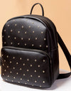 Studded PU Leather Backpack