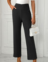 High Waist Pants with Pockets