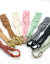 Assorted 2-Pack Macrame Flexible Headband