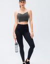 Wide Waistband Slim Fit Active Leggings