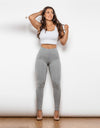 Full Size Zip Detail High Waist Leggings