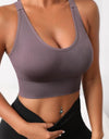 Scoop Neck Long Active Bra