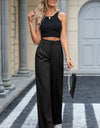 High Waist Wide Leg Pants