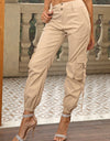 High Waist Cargo Pants