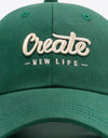 CREATE NEW LIFE Adjustable Cotton Baseball Cap