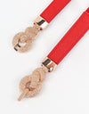 Zinc Alloy Buckle PU Leather Belt