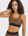 Contrast Sports Bra