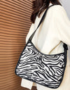 PU Leather Adjustable Strap Shoulder Bag