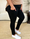 Wide Waistband Sports Leggings