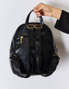 David Jones PU Leather Backpack