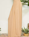 Mittoshop Wrap Pleating Detail Wide Leg Pants