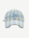 Bow Graphic Cotton Baseball Hat