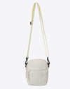 Wide Strap Polyester Crossbody Bag