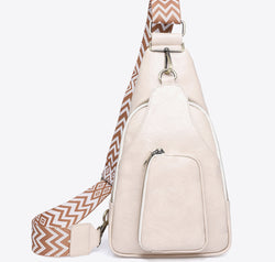 Adored Take A Trip PU Leather Sling Bag